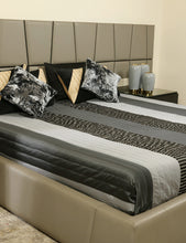 Black Grey Stripes