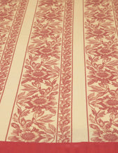Pink with Center Floral Border