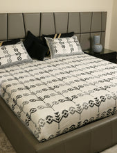 Black/white Block Print
